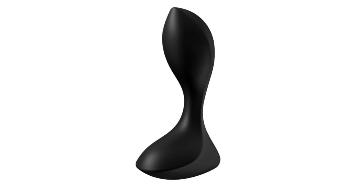  vibranti-Backdoor Lover Vibrante in Silicone Nero-LaChatte.it