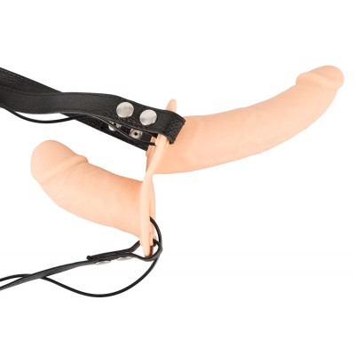 Vibration Strap-On Duo Carne