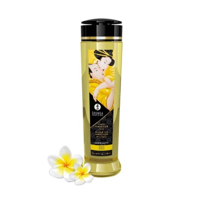 Olio massaggi Shunga Serenity 240 ml al monoi