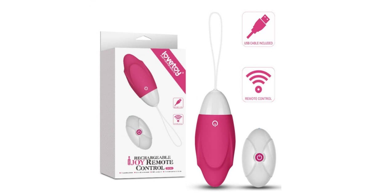 sex toys con telecomando wireless-IJOY Wireless Remote Control Rechargeable Egg Pink 1-LaChatte.it