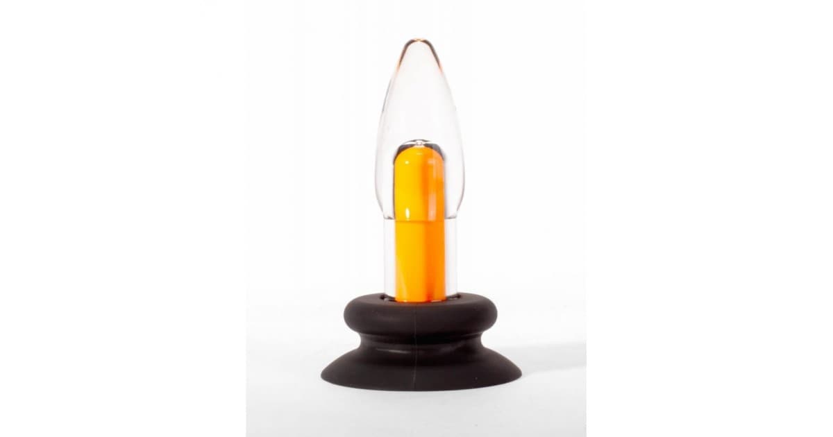  vibranti-X-MEN 10 Speeds Vibrating Plug Orange-LaChatte.it