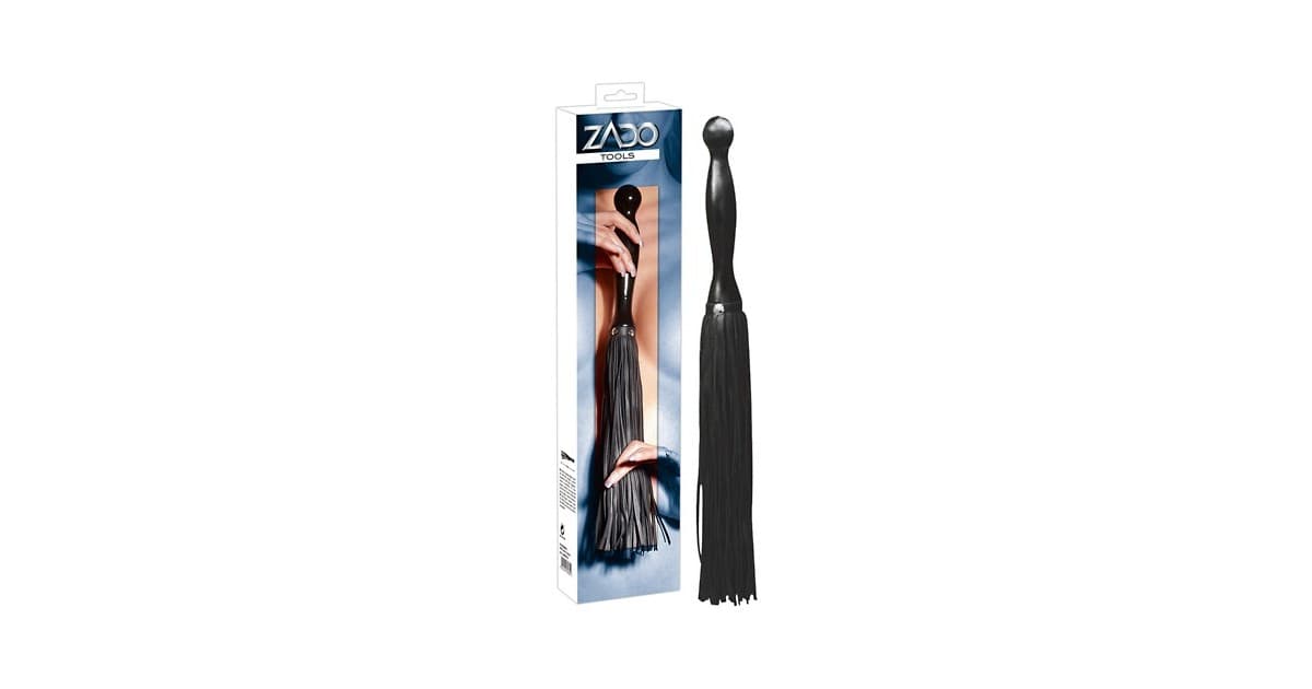 fruste e paddle-Leather Flogger-LaChatte.it