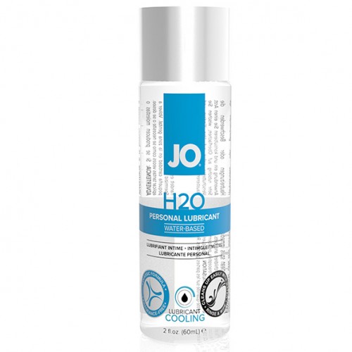  aromatizzati-System JO - H2O Lubricante a base acqua effetto freddo con mentolo 60 ml-LaChatte.it