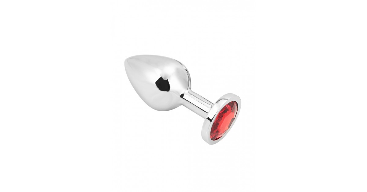 anal bijoux-Rosebud Anal Plug Red M-LaChatte.it