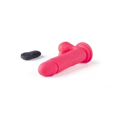 Vibratore Realistico R16 Fucsia Con Telecomando Wireless
