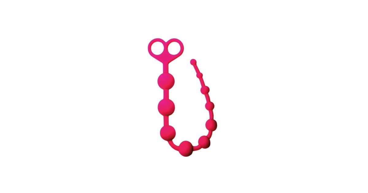 palline - anal beads-Palline Anali in Silicone E3 - Rosa-LaChatte.it