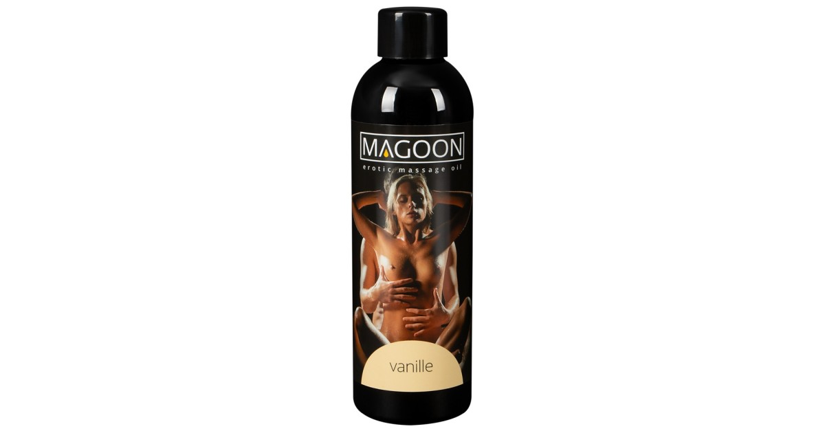 olii per massaggi-Magoon Erotic Massage Oil Vaniglia 200 ml-LaChatte.it