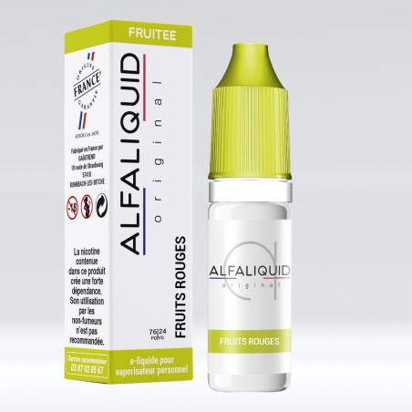E Liquide ALFALIQUID Fruits Rouges 10ml Alfaliquid