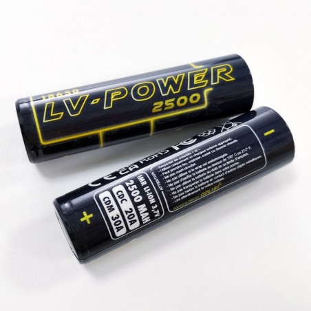 Accu LV-POWER 18650 2500mAh LV-Power