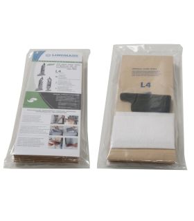 RX L4 bags Worki filtry do odkurzacza kolumnowego Lindhaus RX 380E 450E 500E zestaw 10 sztuk