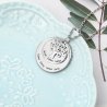 Necklace Woman Personalized Tree Of Life 5 Names V6 Silver Color 2