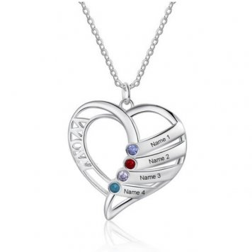 To My Beautiful Mom | I Love You - Forever Love Necklace – Unique Store 4 U  Store