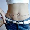 Navel piercing sexy chain size surgical steel silver color