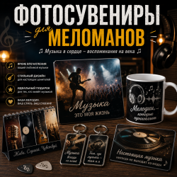 Фотосувениры для меломанов