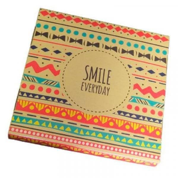 подарочная коробка для тарелки без окна "smile everyday" коробки для тарелок