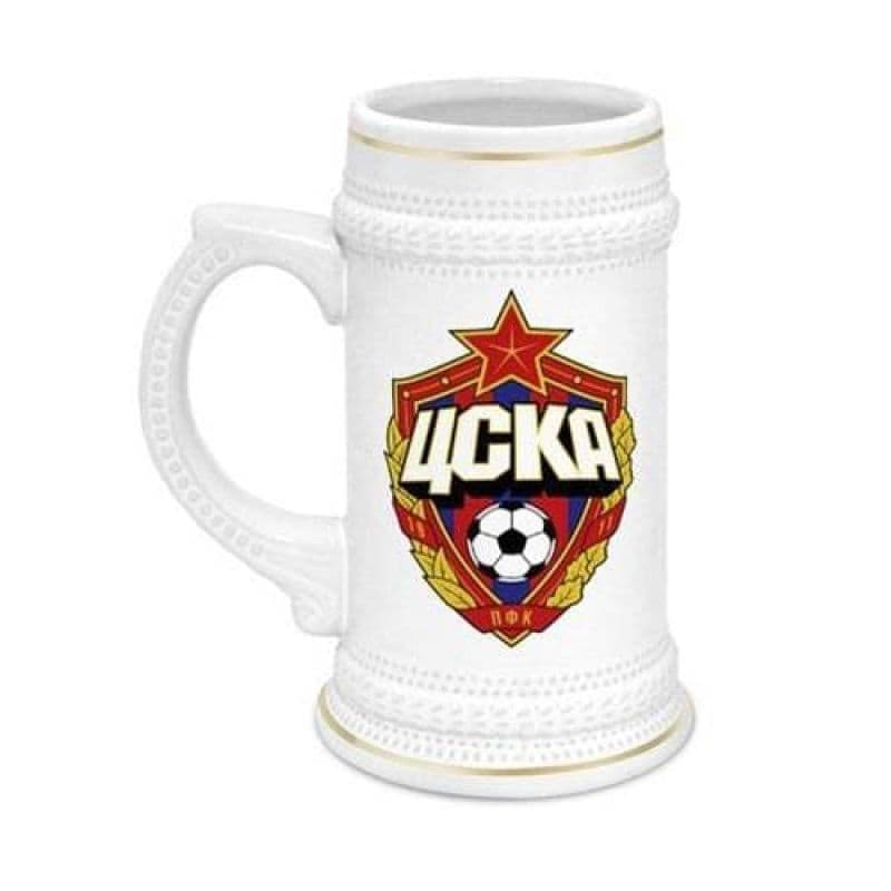кружка пивная керамическая с золотой каёмкой бокалы