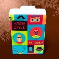 Подарочная коробка для футболки "Be Trendy"