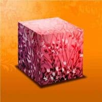 Подарочная коробка для кружки  "ЦВЕТЫ"