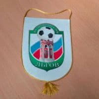 Вымпел 22*15 см полукруг, кант золото