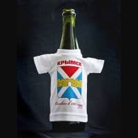 мини-футболка сувенирная белая, ложная сетка минифутболки