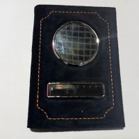 Именная обложка для автодокументов "Замша", цвет черный