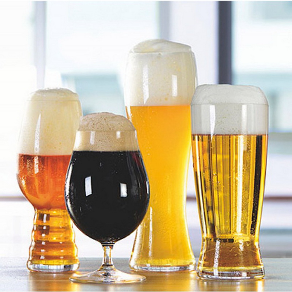 Купить Набор из 4-х бокалов Spiegelau Craft Beer Glasses для пива  хрустальное стекло по цене 4 760 ₽ в интернет-магазине Brands Home