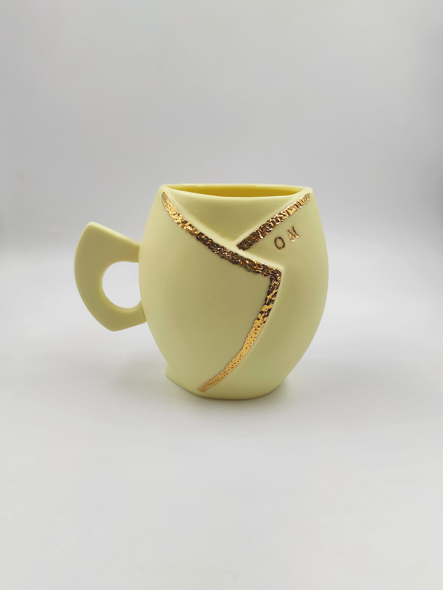 Кружка овальная Yogacups, английский фарфор