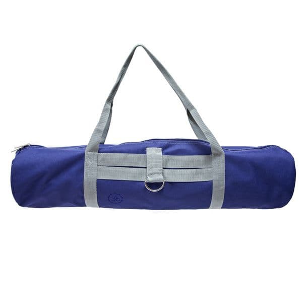 Элегантная сумка для йога-коврика Nidra, тёмно-синяя