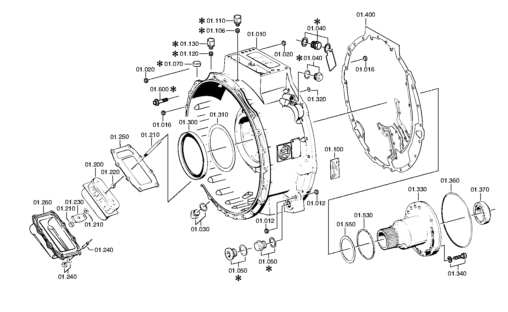 drawing for VOLVO VOE8550813 - TAPER ROLLER BEARING (figure 1)