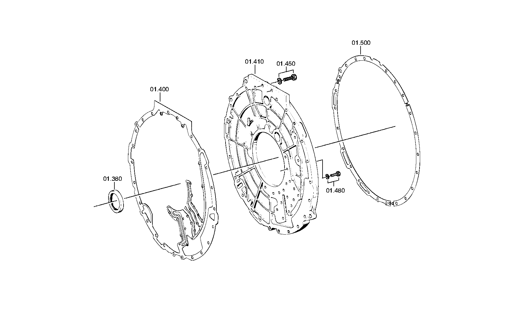 drawing for DAF 66985 - SPRING WASHER (figure 2)
