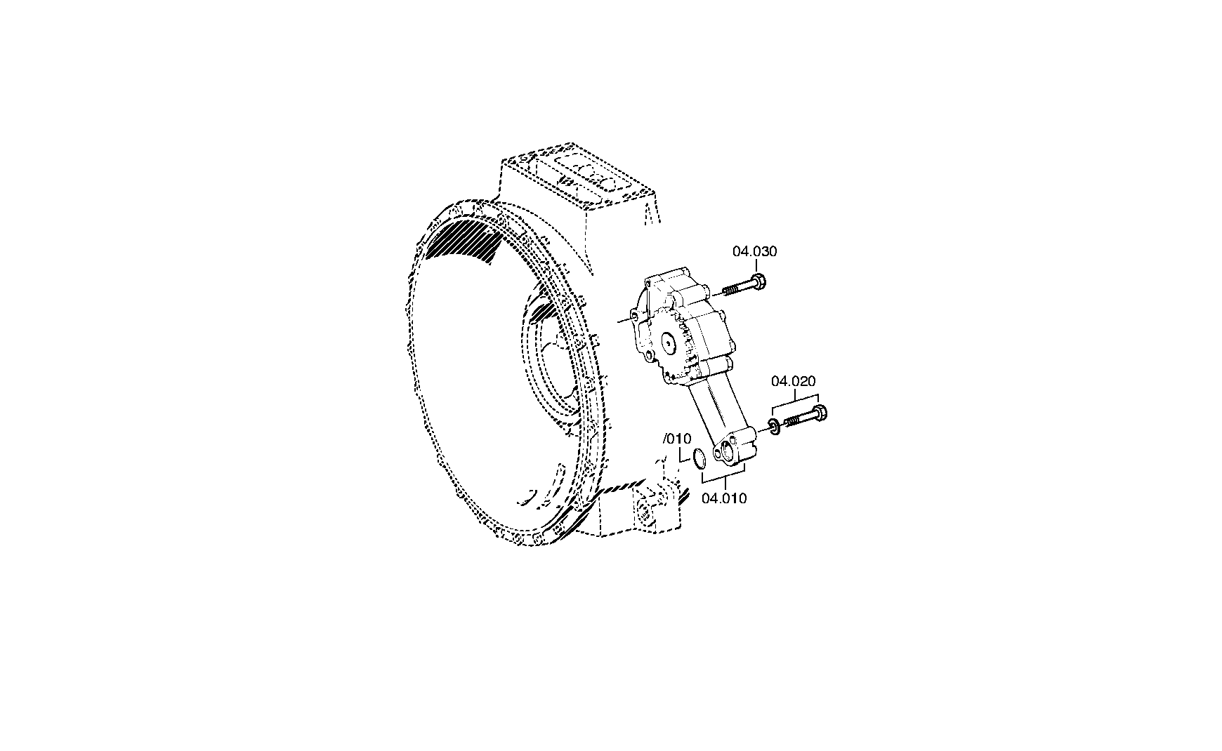 drawing for LIEBHERR GMBH 050032905 - FITTED KEY (figure 1)