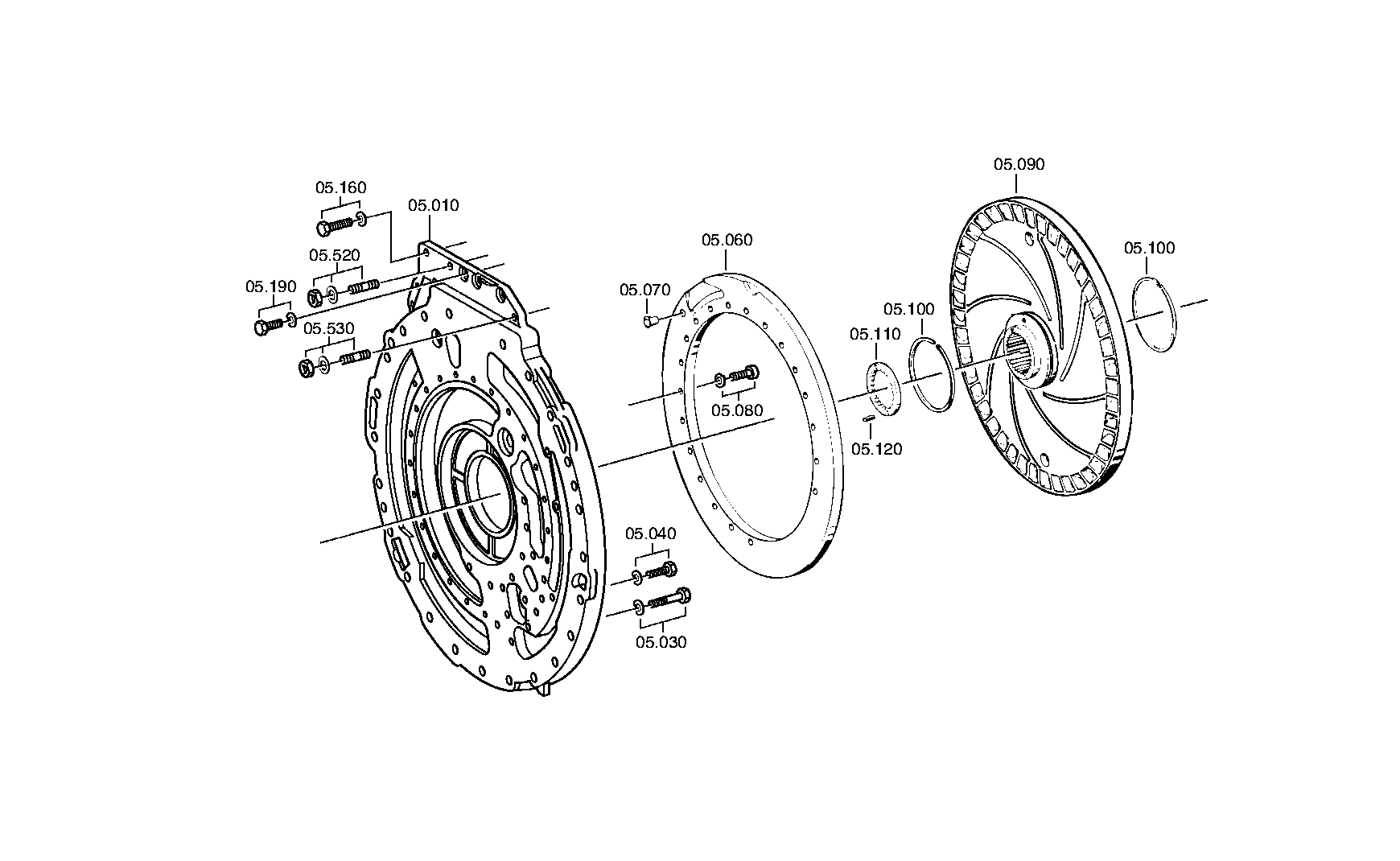 drawing for DAF BUS 1869864 - HEXAGON SCREW (figure 1)
