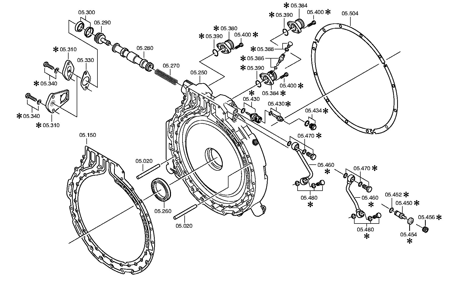 drawing for VDL BOVA 1869864 - HEXAGON SCREW (figure 2)