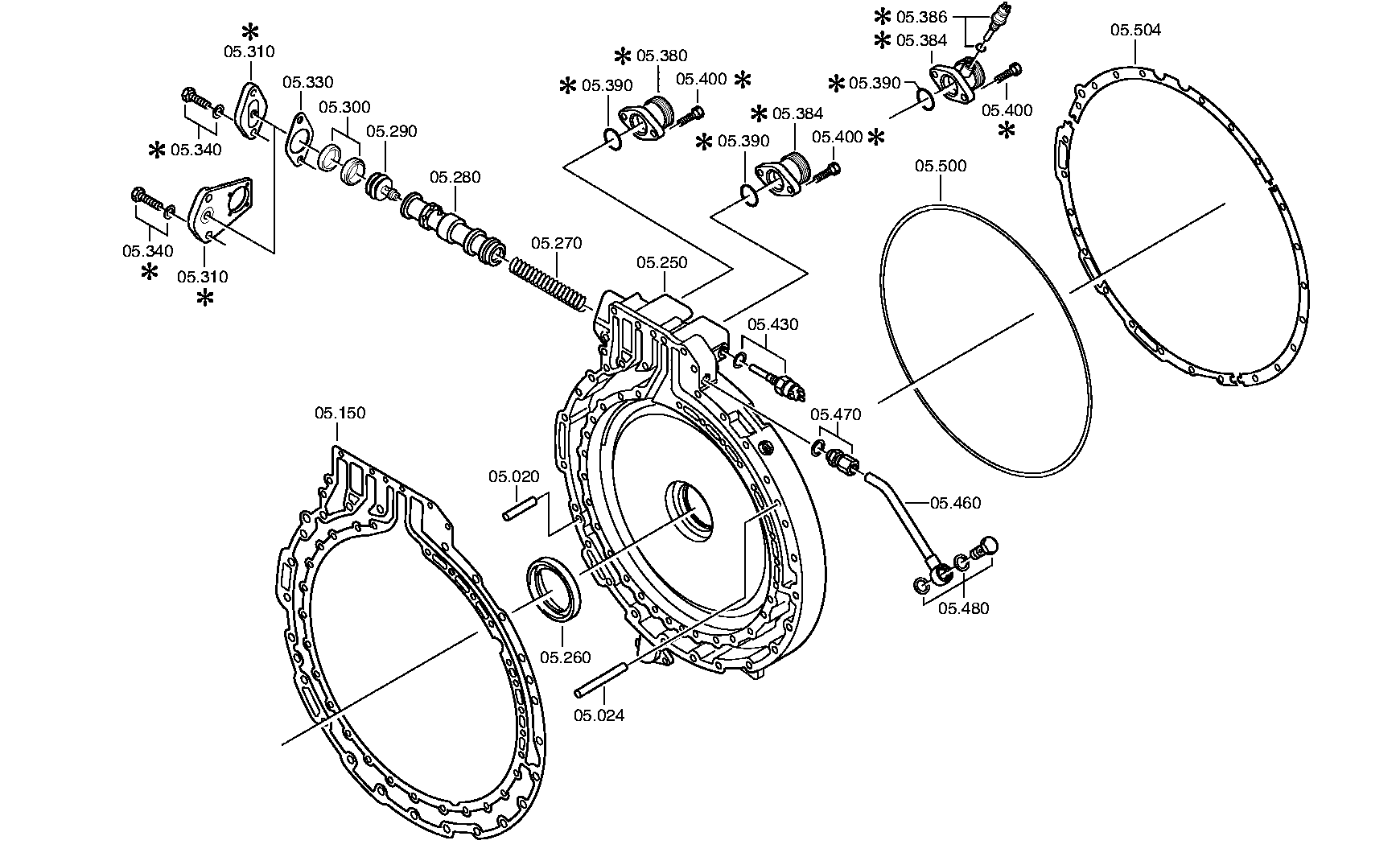 drawing for MAN 199721064 - HEXAGON SCREW (figure 5)