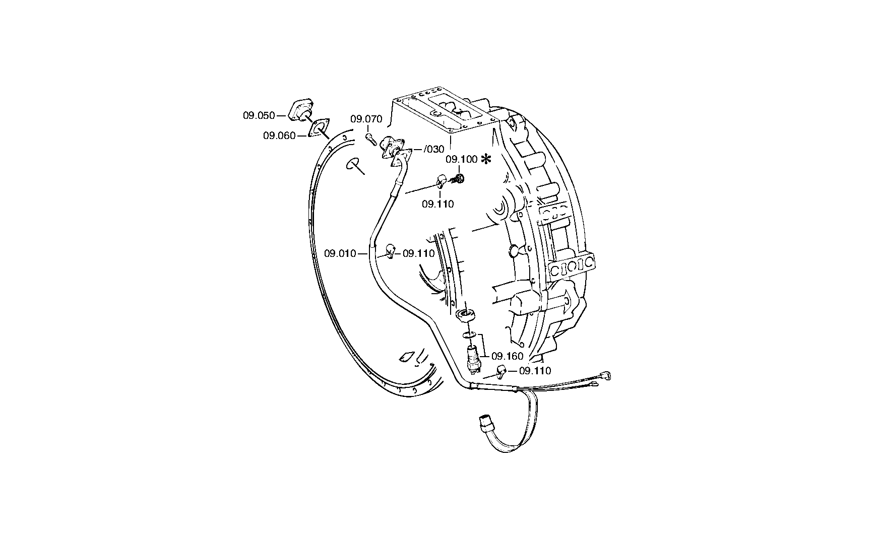 drawing for KYNOS 3092163 - WIRING HARNESS (figure 2)