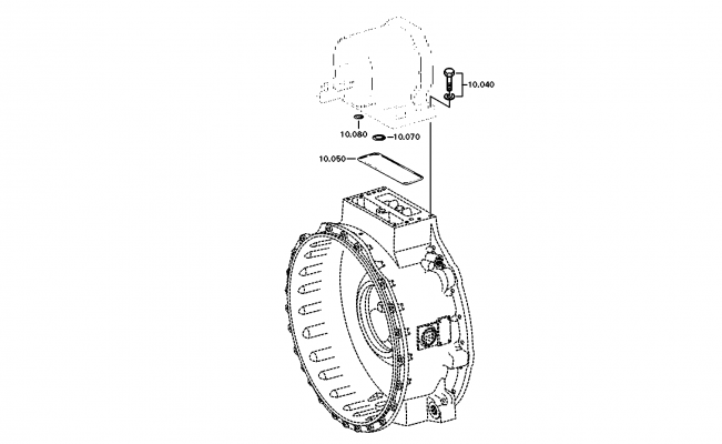 drawing for DAF 1450113 - INNER CLUTCH DISC (figure 4)