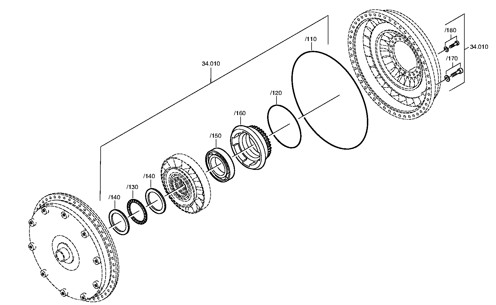 drawing for DAIMLER AG A0009900619 - ANTI-FATIGUE BOLT (figure 3)