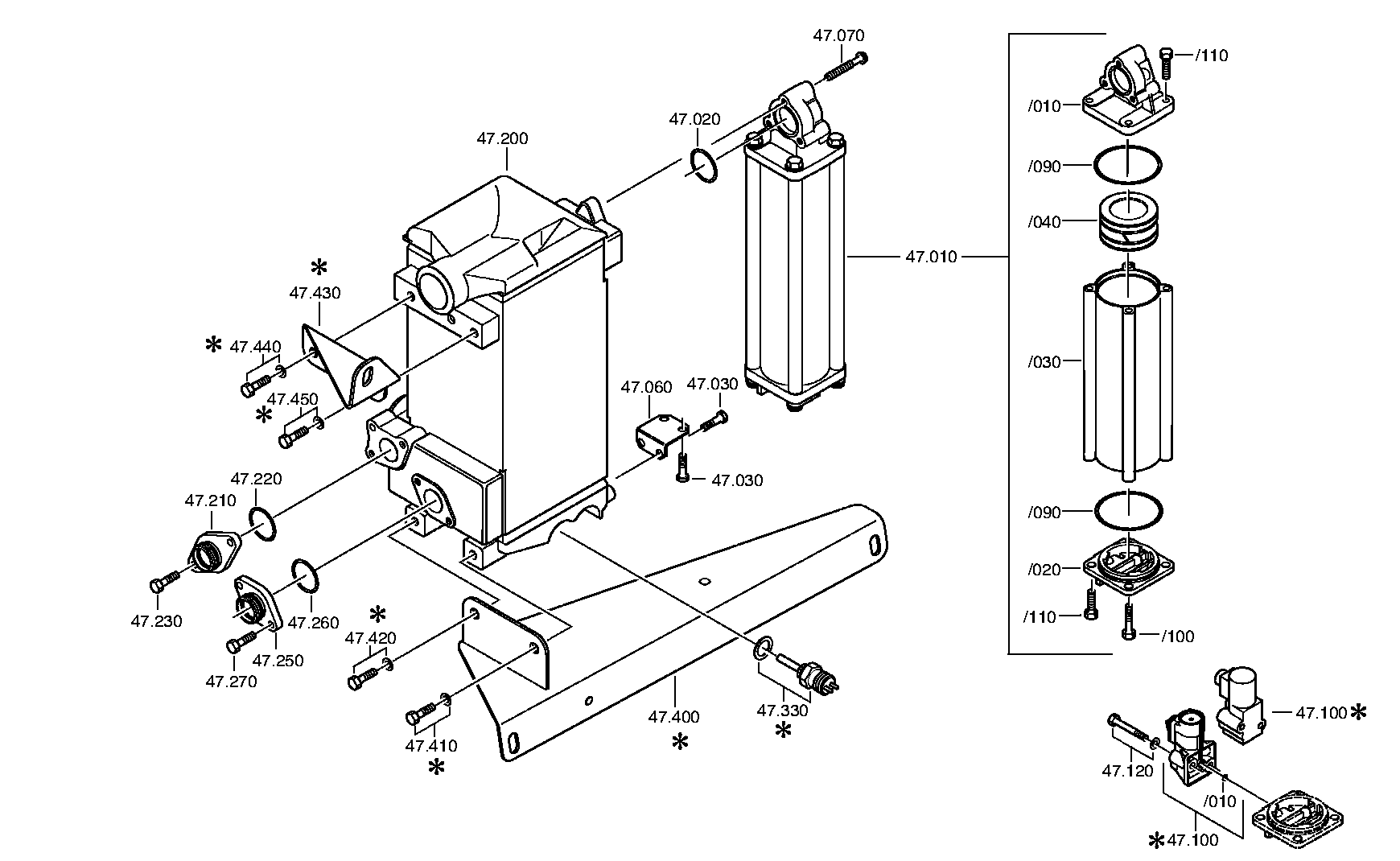drawing for DAF 1197863 - SEALING RING (figure 1)