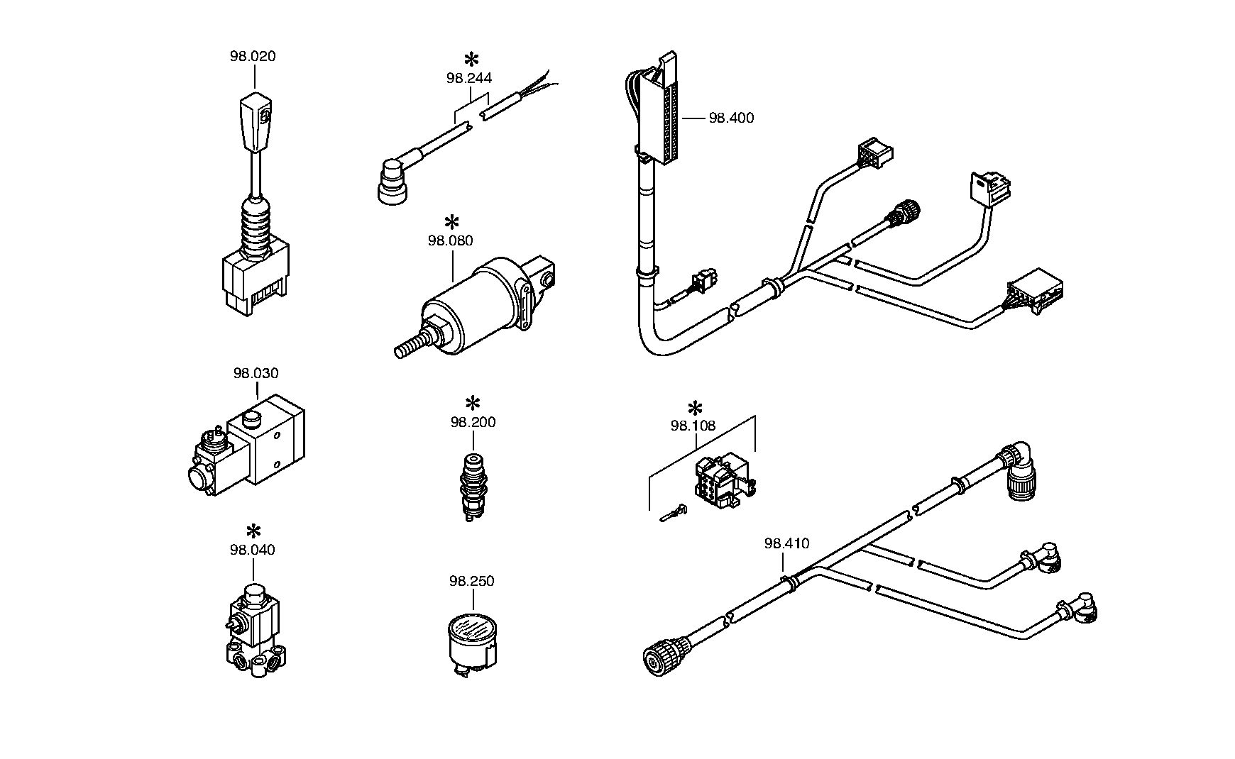 drawing for MAN N1.01101-1683 - PLUG KIT (figure 1)