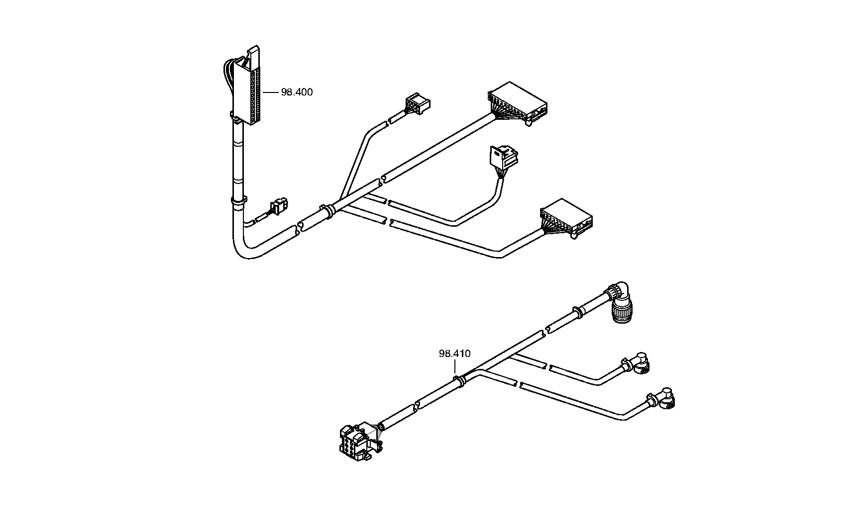 drawing for VOLVO TRUCKS 1136866 - CABLE GENERAL (figure 3)