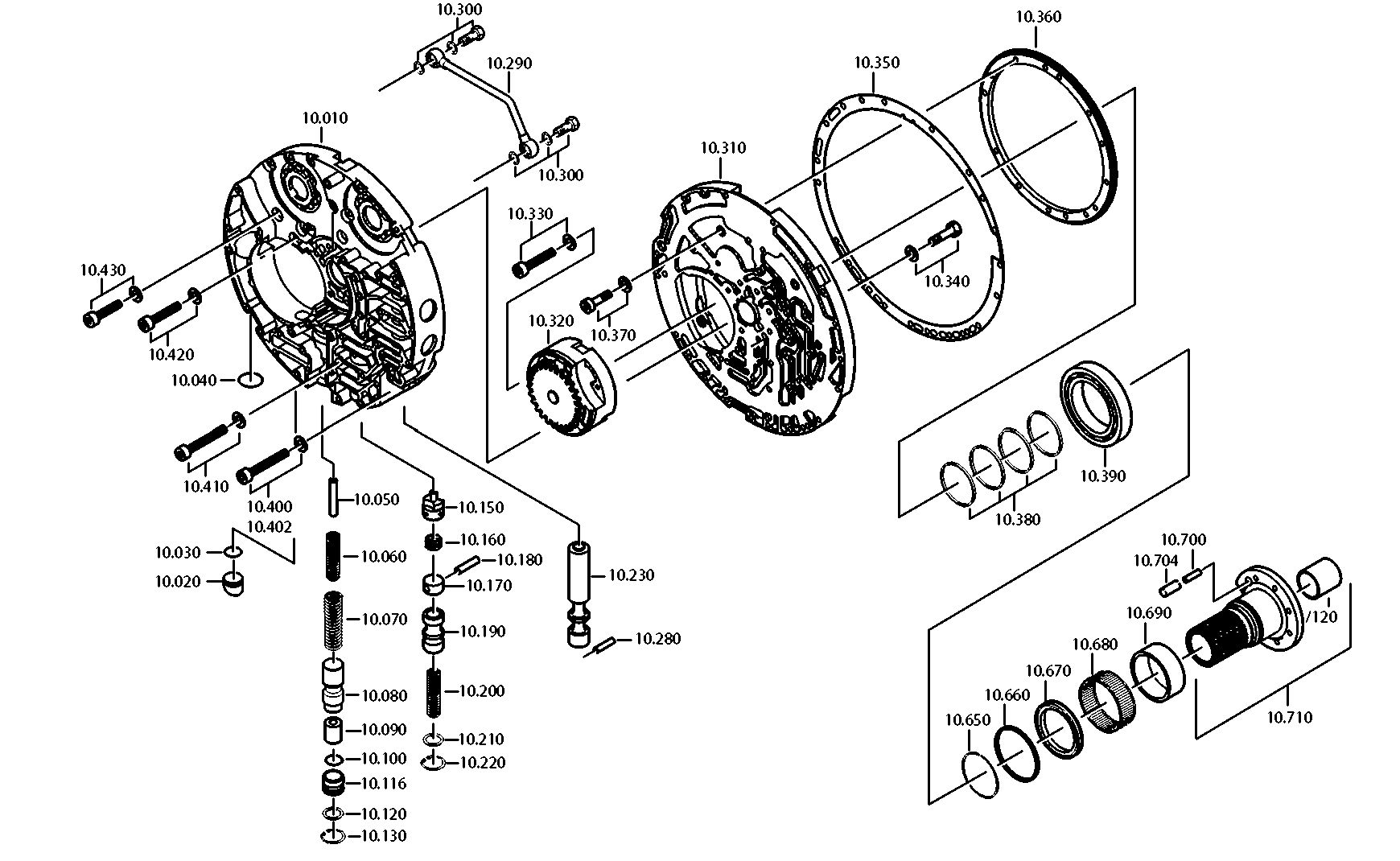 drawing for DAIMLER AG A0002770649 - OIL FEED.FLANGE (figure 3)