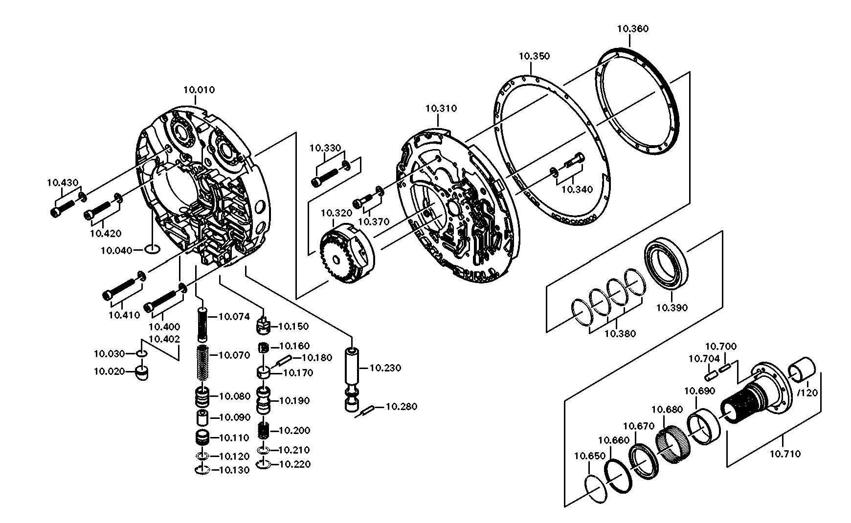 drawing for CACCIAMALI 08198609 - VENTILTEILE (figure 3)