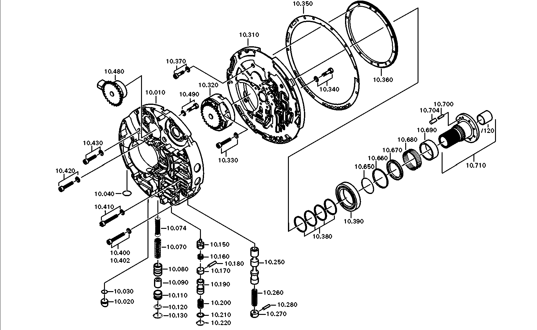 drawing for CACCIAMALI 08198609 - VENTILTEILE (figure 4)