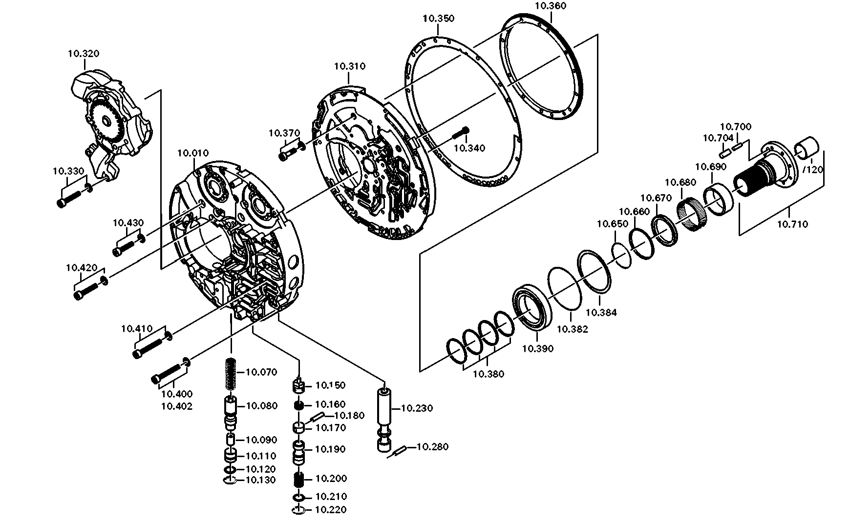 drawing for DAIMLER AG A0002720302 - STATOR SHAFT (figure 5)