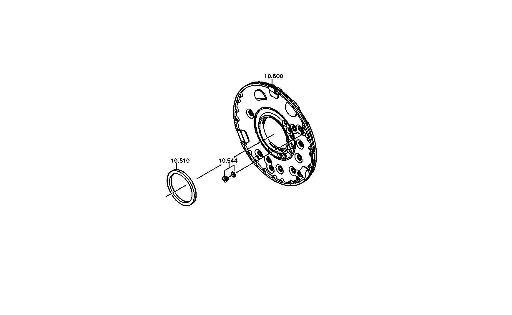 drawing for VDL BOVA 0692866 - SHAFT SEAL (figure 5)