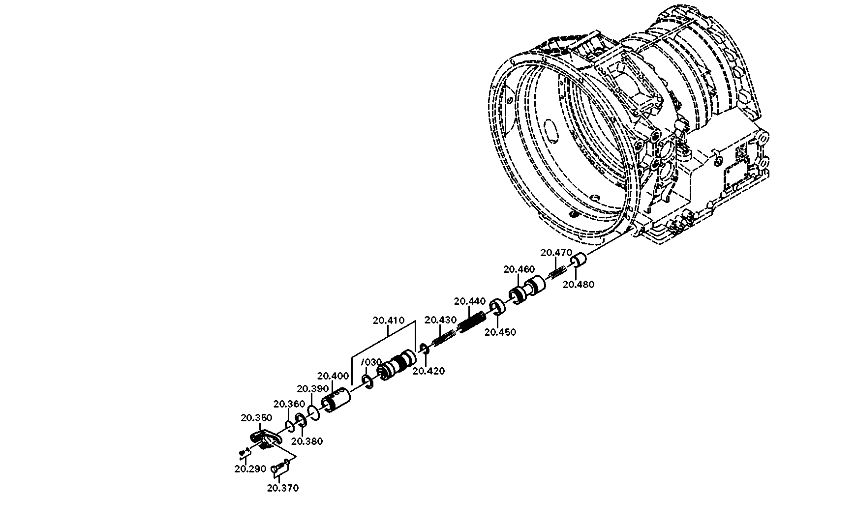 drawing for DAF 1291488 - PISTON (figure 1)