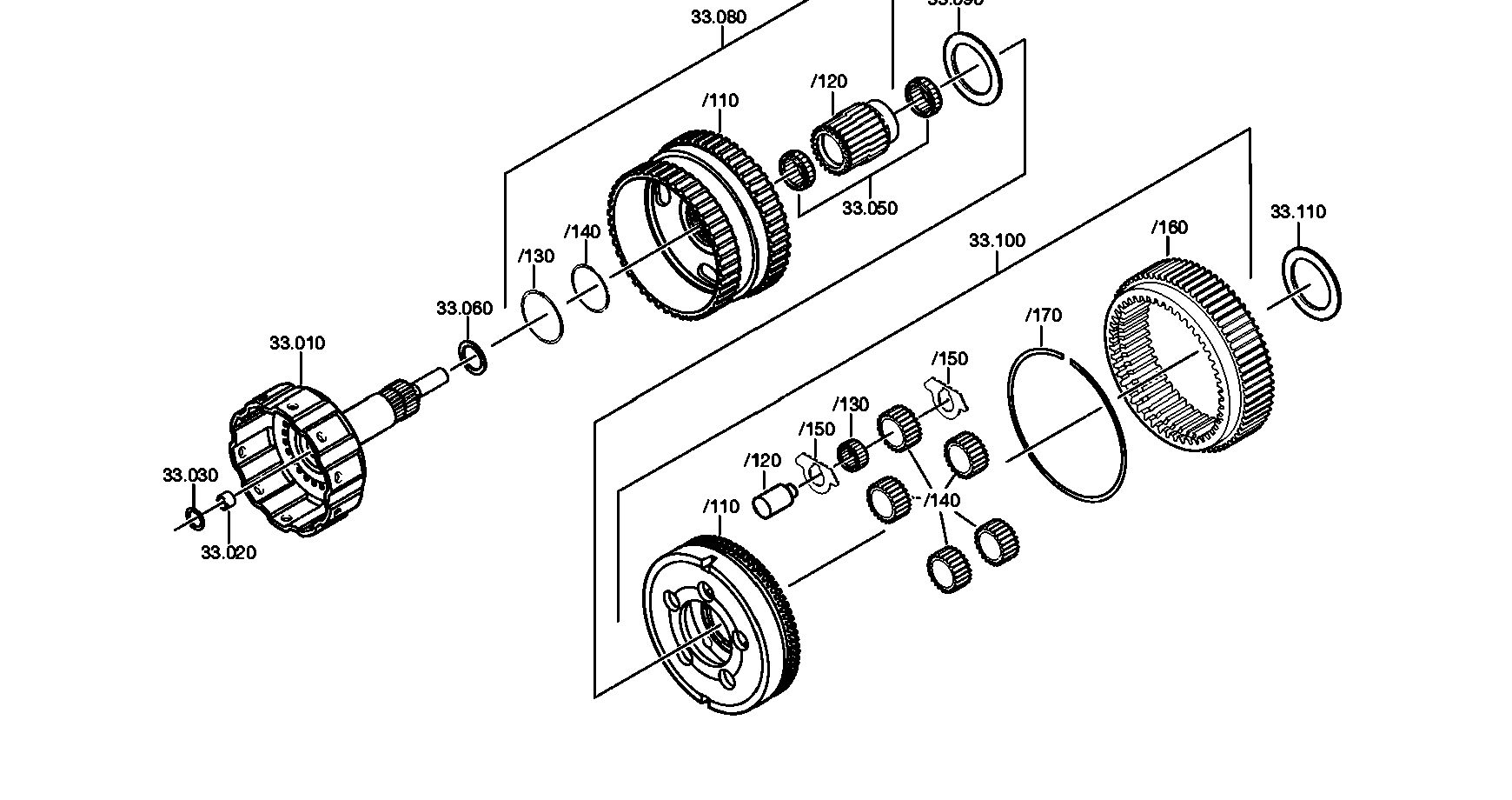 drawing for DAIMLER AG A0002721224 - DISC CARRIER (figure 1)