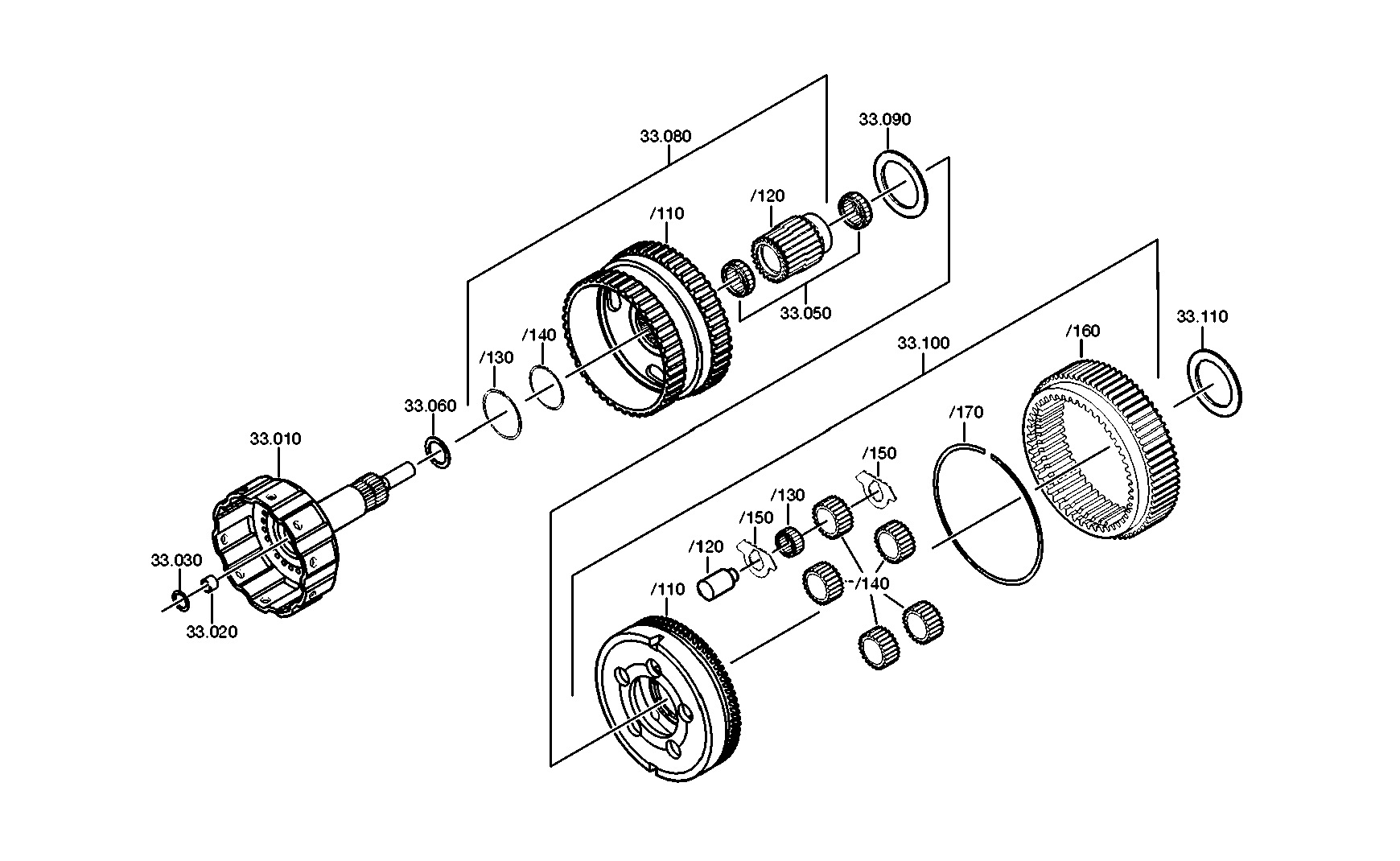 drawing for DAIMLER AG A0002721224 - DISC CARRIER (figure 2)