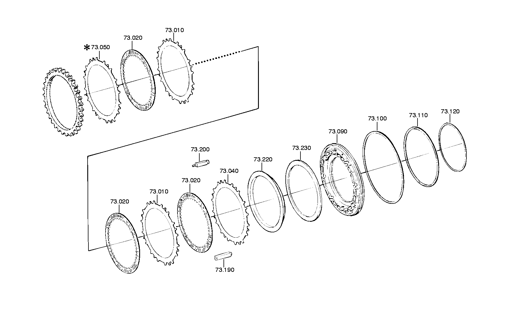 drawing for DAIMLER AG A0002720564 - CUP SPRING (figure 2)