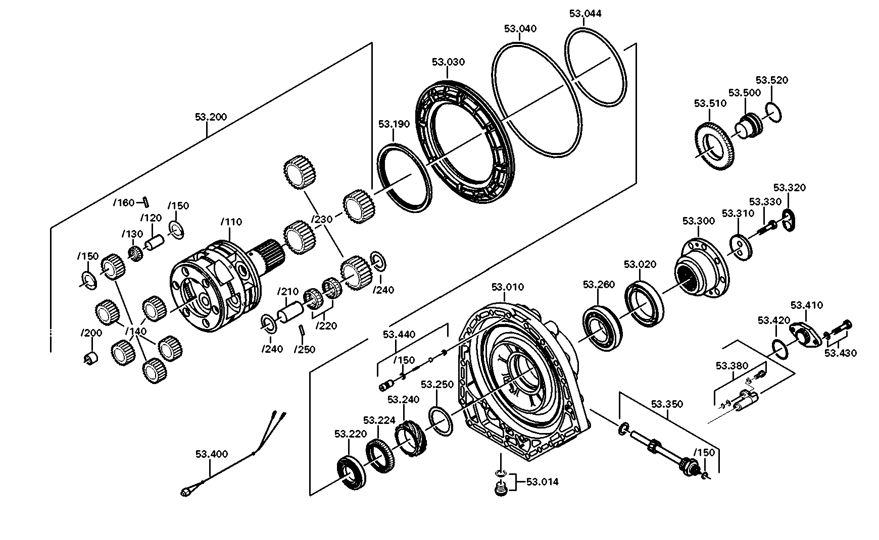 drawing for DOOSAN MX452015 - O-RING (figure 5)